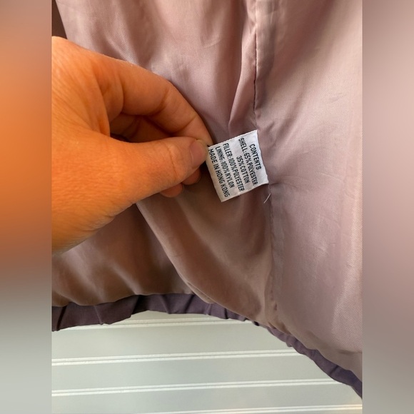 Vintage dusty purple cropped bomber style Stitch n’ Sew jacket. Size L - Picture 5 of 9